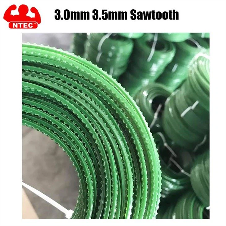 3.0mm Sawtooth Shape Nylon String Trimmer Line Lawn Mower Accessories