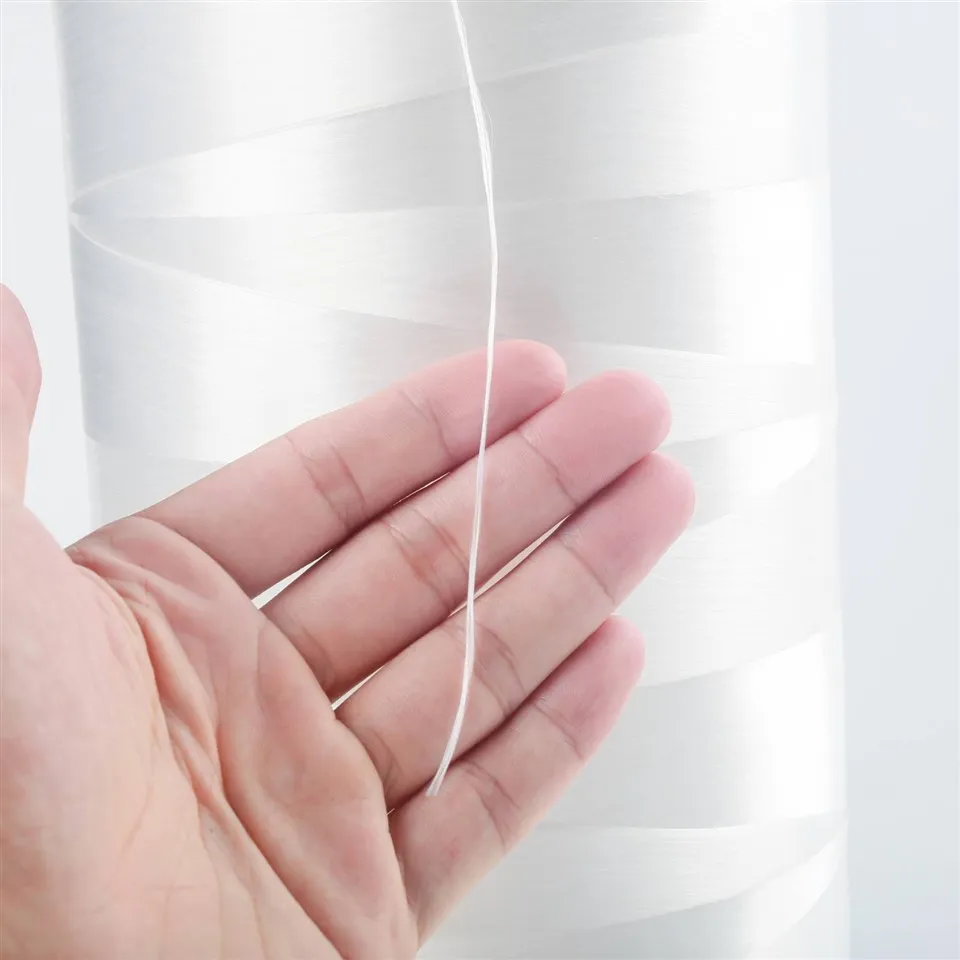 100D/40F High Strength UHMWPE/PE Multifilament Yarn | No Knots, Soft Hand, High Tenacity For Braided Fishing Line factory